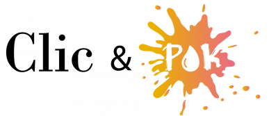 Logo clic and pok largeur mini