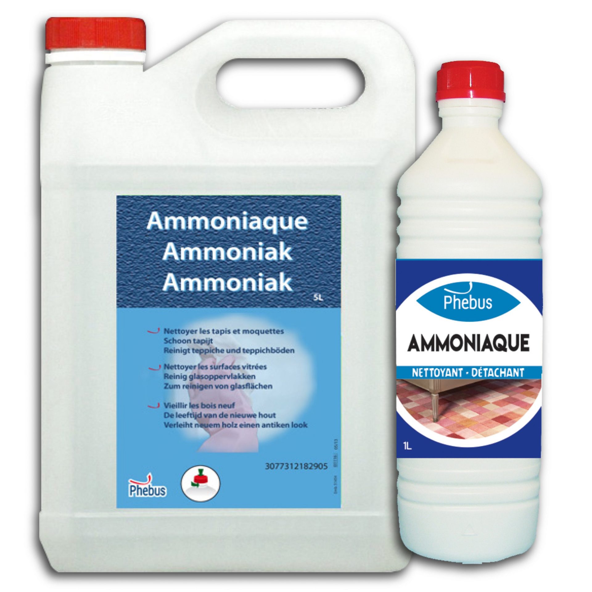 Ammoniaque Multi-Usages Phebus - Livré chez vous