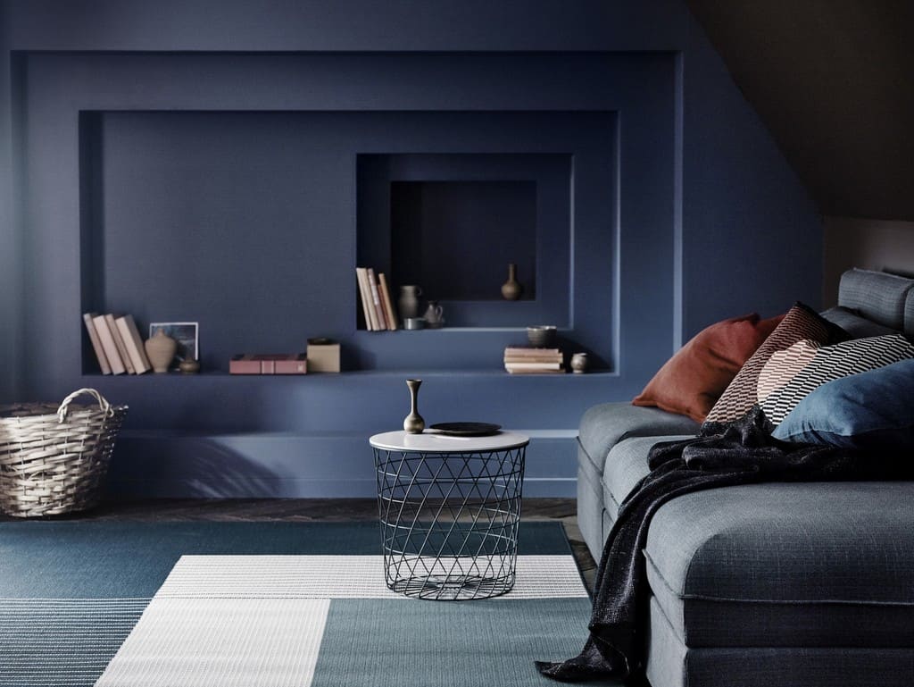 tendance couleur 2024 bleu profond