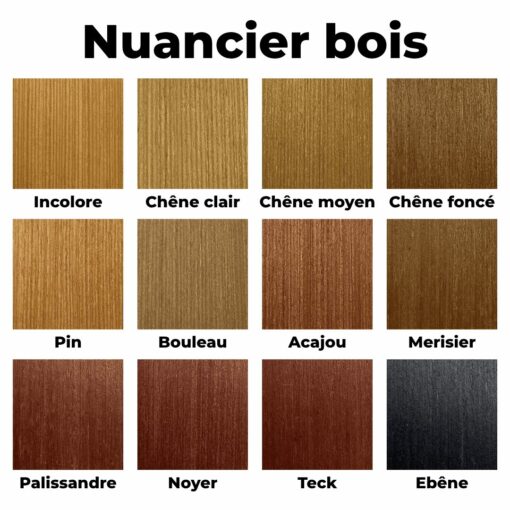 nuancier bois mauler