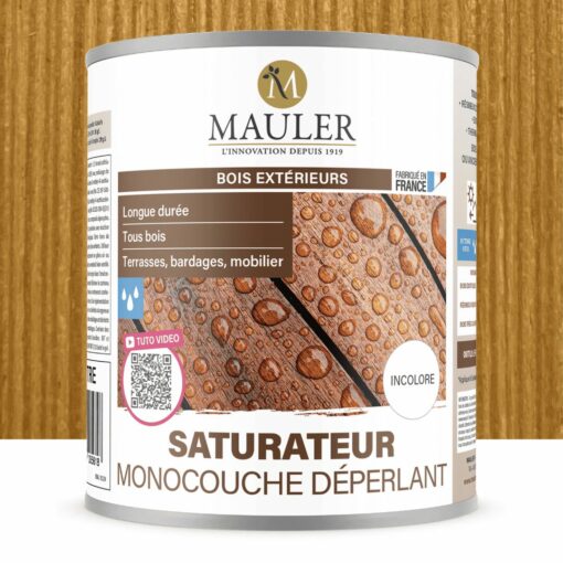 saturateur monocouche incolore