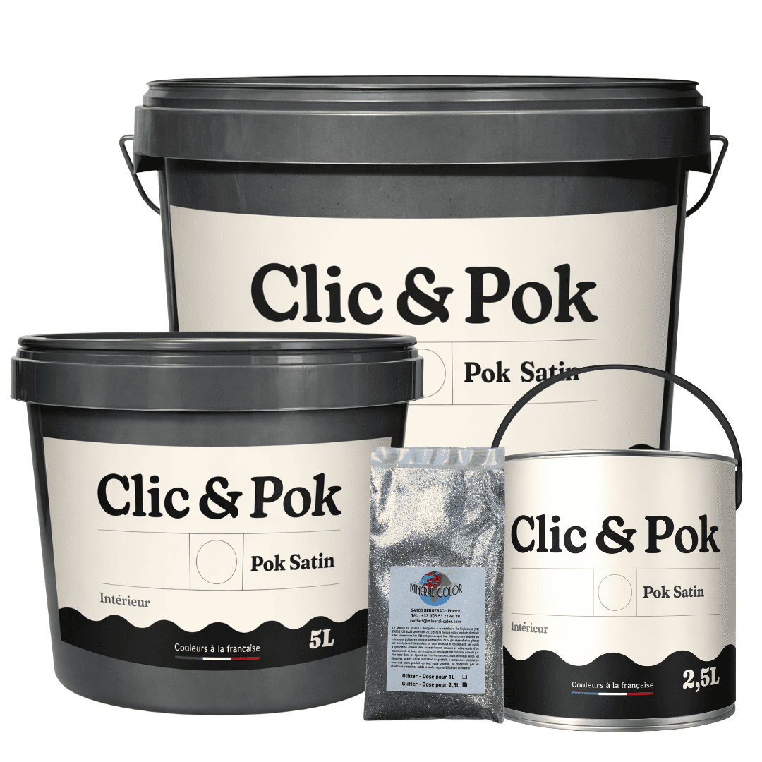 pok paillette gamme peinture pailletee
